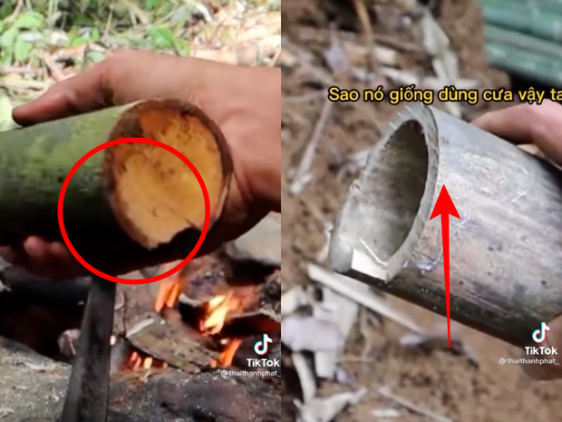 Trong clip được cư dân mạng ghép lại, Sang Vlog đã có 2 cách trả lời khác nhau về cùng chủ đề "Cách mình bắt đầu làm YouTuber như thế nào?".