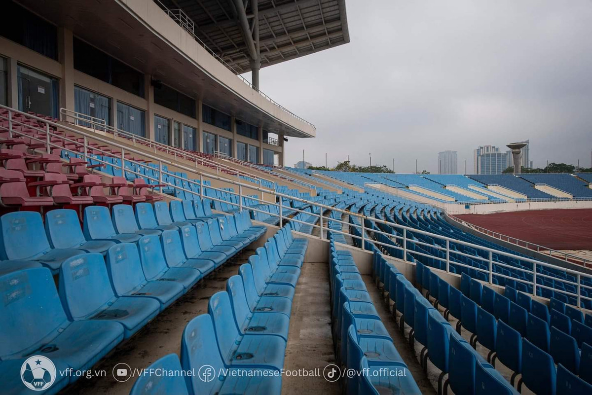 Ngay lúc này, nhiều NHM quan tâm tới vấn đề cơ sở vật chất tại SVĐ Mỹ Đình trước ngày tuyển Việt Nam tái đấu Indonesia?