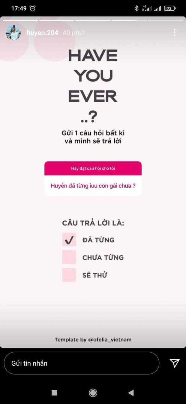 Mới đây, Lê Thị Khánh Huyền gây bất ngờ khi tiết lộ từng có mối quan hệ đồng giới.