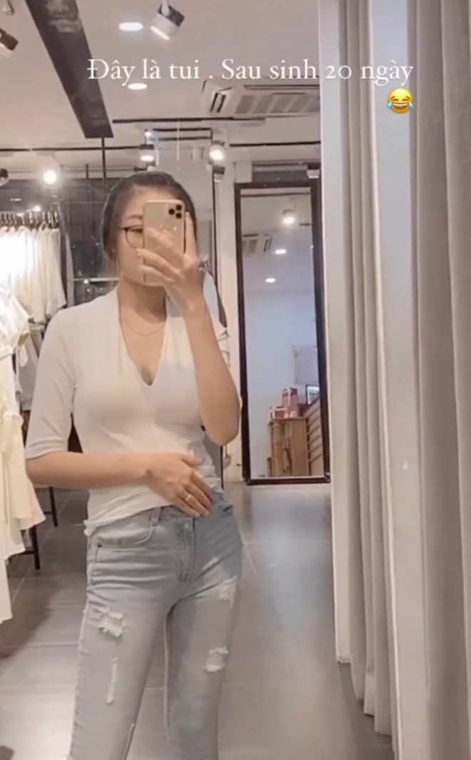 Việc trở lại vóc dáng xưa quá nhanh cùng nhan sắc mặn mà của bà xã Văn Đức khiến nhiều người nhầm tưởng cô nàng "chưa có chủ".