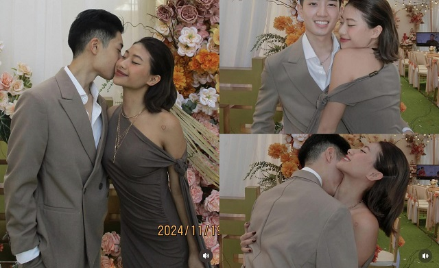 Sau hai ngày, hiện tại, hot girl "phông bạt" đã mở lại trang Facebook cá nhân. Cô nàng còn đăng liên tiếp hai story về cô dâu - chú rể ở đám cưới mà cô cùng bạn trai đã tham dự. Điều này như ngầm thể hiện tình cảm thân thiết của Louis Phạm cùng chủ nhân lễ cưới nọ.