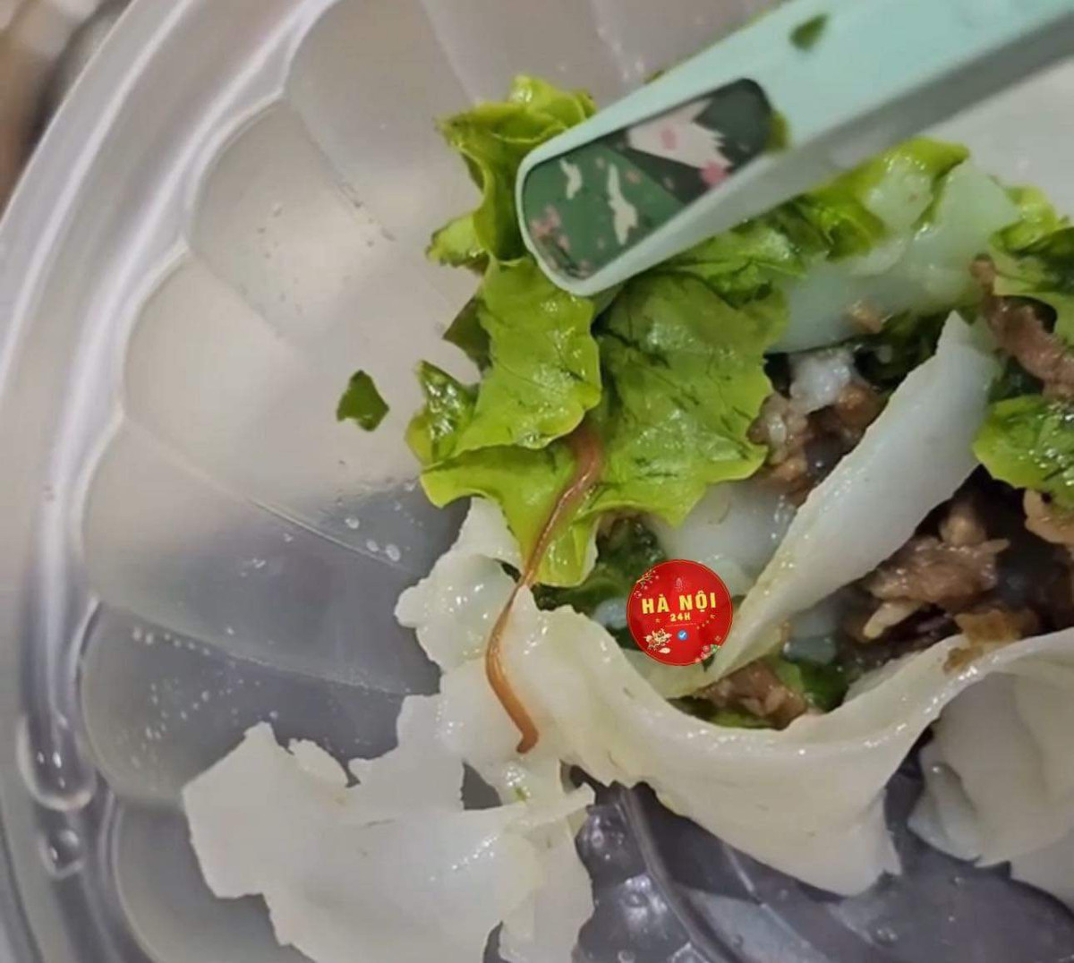 Theo tìm hiểu, nhà hàng trên nằm trong chuỗi phở cuốn nổi tiếng ở Hà Nội nằm ở đường Xuân La thuộc quận Tây Hồ.