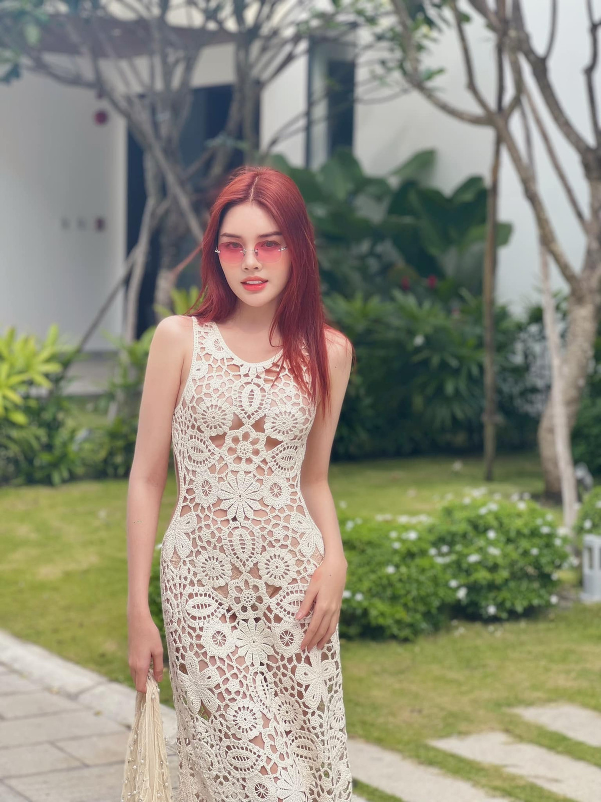 Đan Tiên được nhiều người nhận xét có gương mặt hao hao "quốc bảo showbiz Thái" - mỹ nhân nổi tiếng trong phim "Chiếc lá cuốn bay" Baifern Pimchanok.