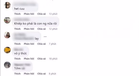 Cư dân mạng bình luận về câu chuyện.