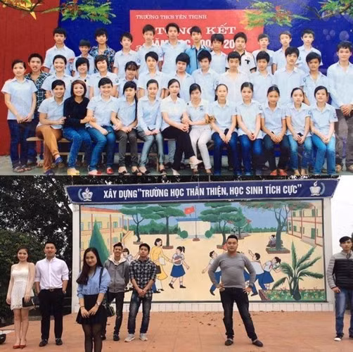 Họp lớp ngày mới ra trường và hiện tại khác xa nhau quá.