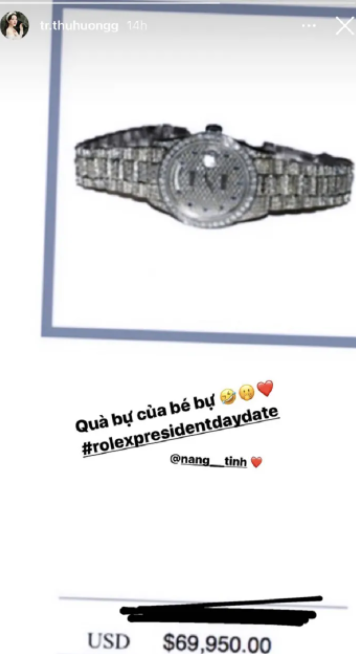 Vừa xinh đẹp, lấy được chồng yêu thương mà gia thế hai bên gia đình cũng không phải dạng vừa. Nhiều chị em còn thi nhau "xin vía" Thu Hương để biết đâu có được may mắn tương tự.