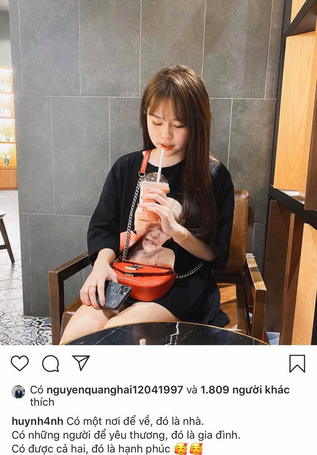 Vào trang cá nhân của Huỳnh Anh, nhiều dân mạng mới phát hiện, cô nàng này cũng là một "thánh thả thính" cừ khôi khi mỗi bức ảnh đều là những lời mời gọi khá ngọt ngào.