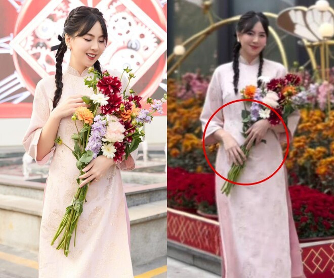 Qua một số góc chụp, Mai Ngọc để lộ vòng 2 "lùm lùm". Được biết, hiện tại cô đang ở những tháng đầu thai kỳ, chuẩn bị "lên chức" mẹ bỉm trong năm 2025.