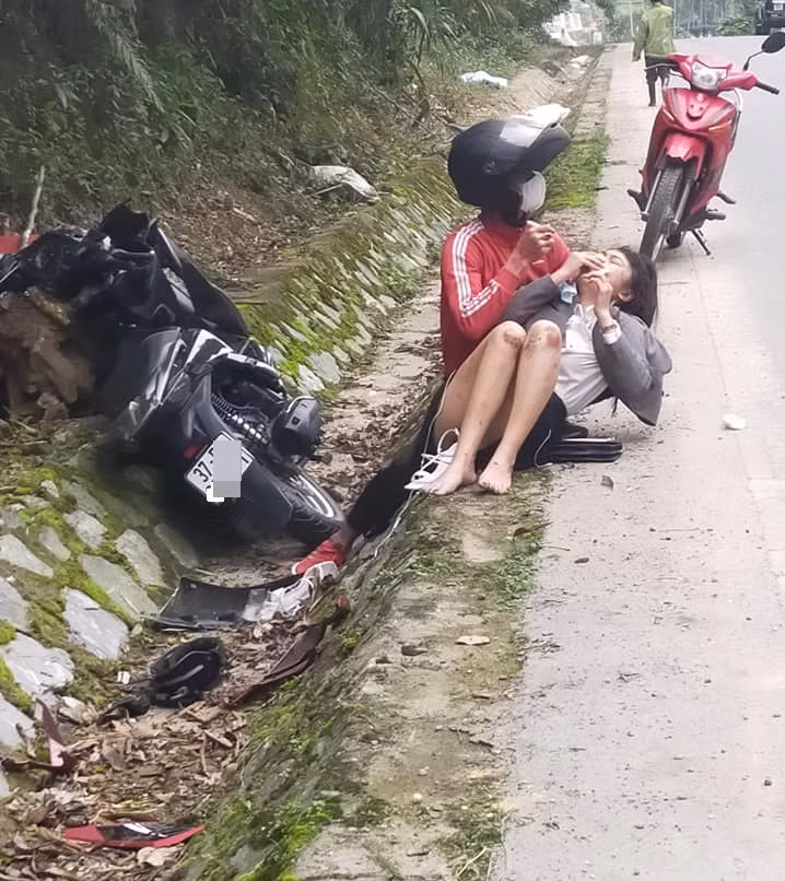 Xon xao chuyen co gai lai xe may du Xuan bi cuop tai san