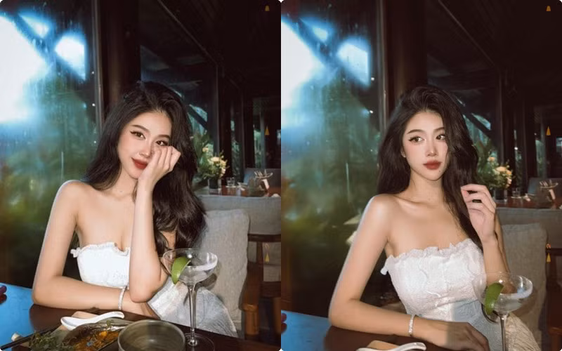 Nhi Trinh khác biệt với nhiều hotgirl mạng khác nhờ vẻ ngoài xinh xắn, số đo 3 vòng hoàn hảo.