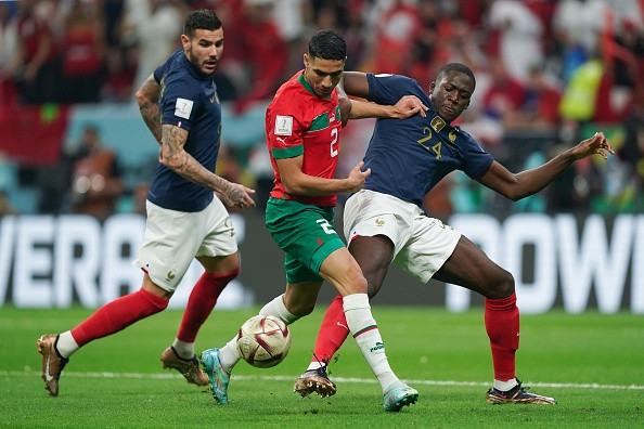 Phap 2-0 Morocco: 