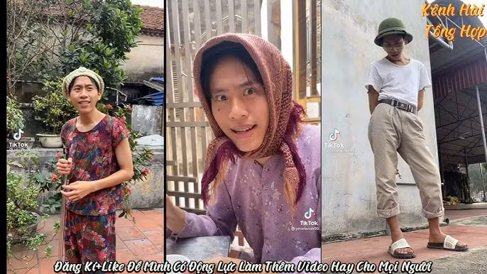 Thời gian gần đây, Phạm Vinh gây ấn tượng với hình ảnh cụ Phến - cụ bà nói nhiều và có tiệm tạp hóa chửi. Hiện tại kênh TikTok của anh chàng có 3,4 triệu người theo dõi và 85 triệu lượt yêu thích.