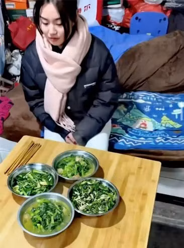 Vốn dĩ Tiểu Chân cho rằng, gia đình nhà bạn trai sẽ vui mừng và chuẩn bị một bàn tiệc với nhiều món ngon để chiêu đãi cô nhưng thực tế, khi tới nhà người yêu, cô được mời ngồi xuống một bàn ăn chỉ có rau.