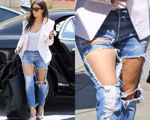 Kiểu mặc quần jean trên từng gây khá nhiều tranh cãi, nhưng sự ra đời của nó đã làm thay đổi tầm quan trọng của đồ lót và phần nào khẳng định được vị trí của nó trong văn hóa Pop.