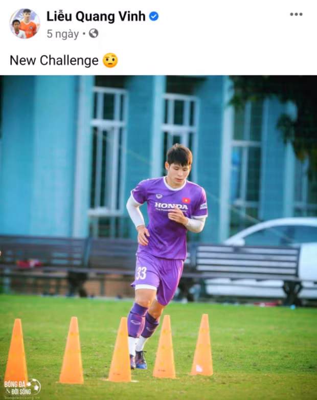 Thế nhưng, netizen mới đây lại phát hiện ra động thái đặc biệt của nam cầu thủ Liễu Quang Vinh và ngay lập tức gây xôn xao MXH.