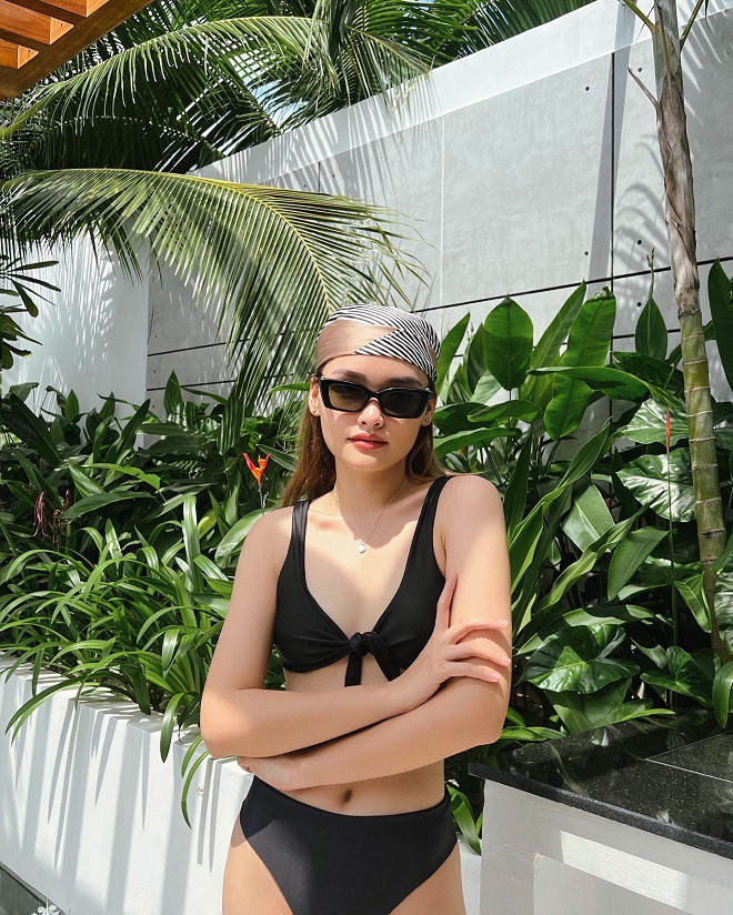 Khi được đặt câu hỏi về chỉnh sửa nhan sắc, Linda Ngô thẳng thắn không ngần ngại chứng minh vẻ đẹp tự nhiên