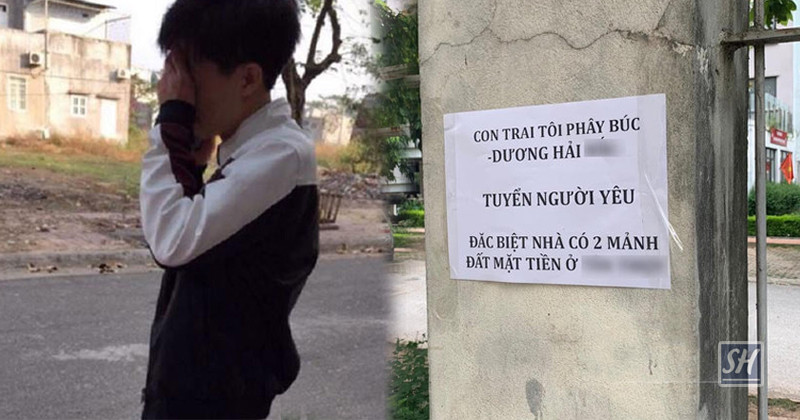 Chỉ vì con trai ế quá lâu, nhiều bậc phụ huynh thay mặt đứng ra tuyển vợ giúp.