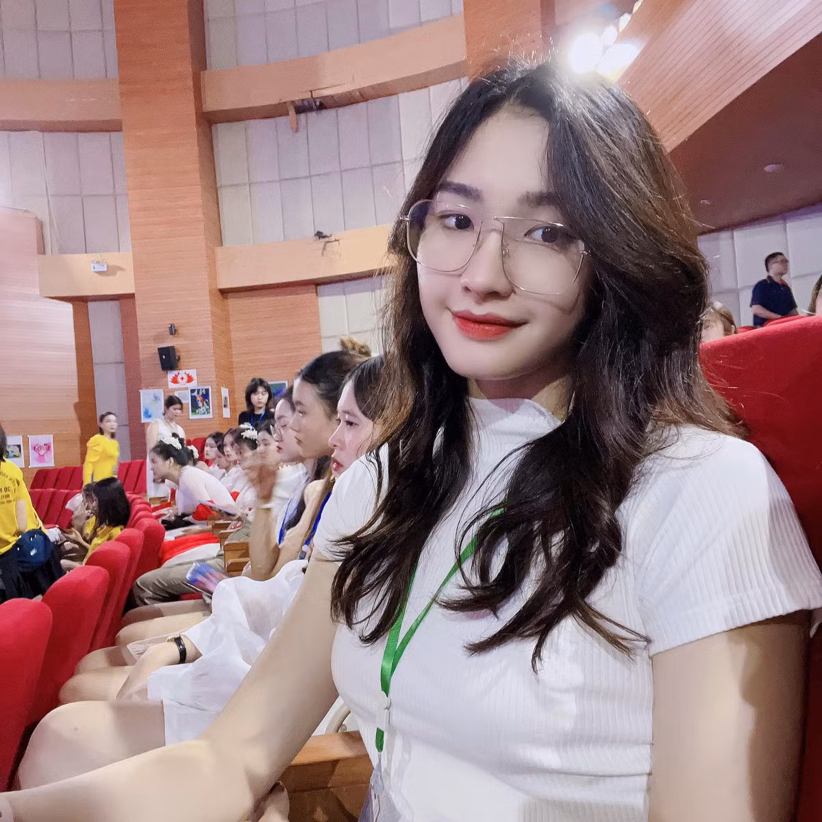 Năm ngoái, Kim Thanh cũng đã được vinh danh là hoa khôi bóng chuyền tại VTV Cup