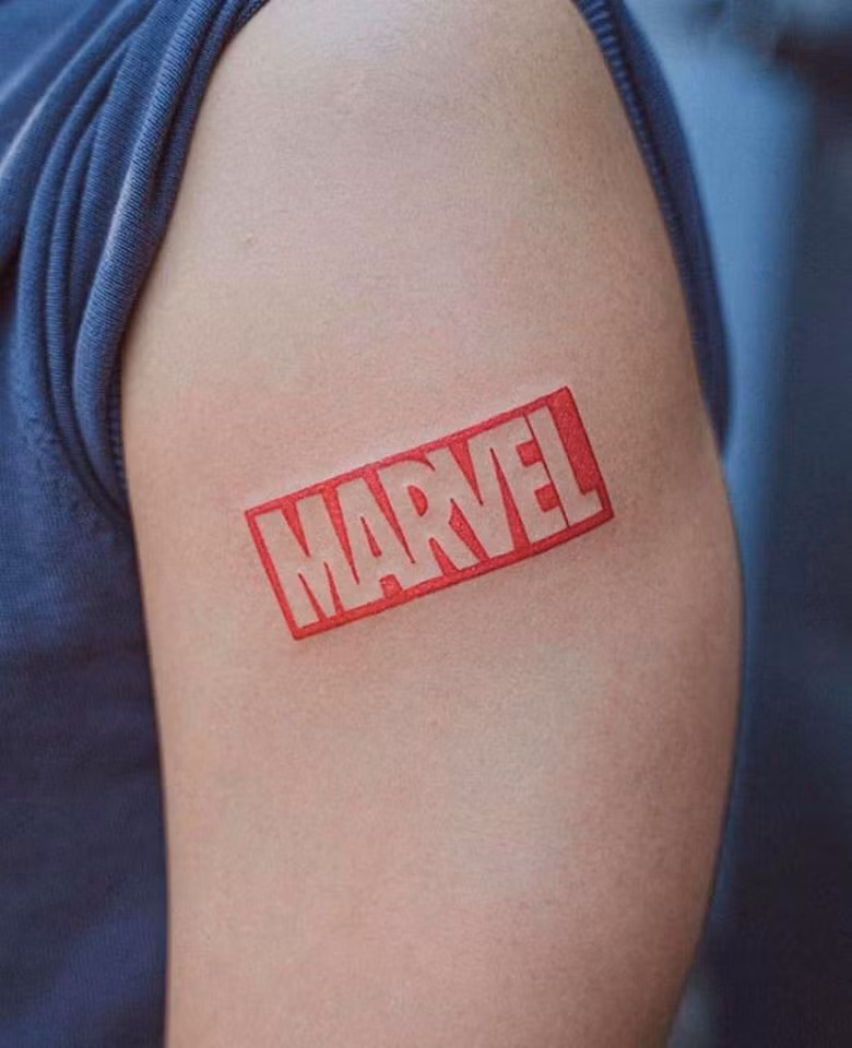 Là một fan của nhà Marvel thì hãy "tậu" ngay cho mình một hình xăm.