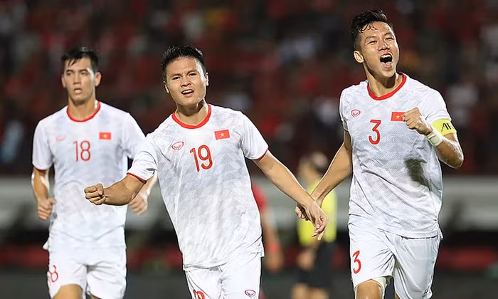 Quang Hải, Tiến Linh và Quế Ngọc Hải là 3 ngôi sao của tuyển Việt Nam được AFC đánh giá cao.