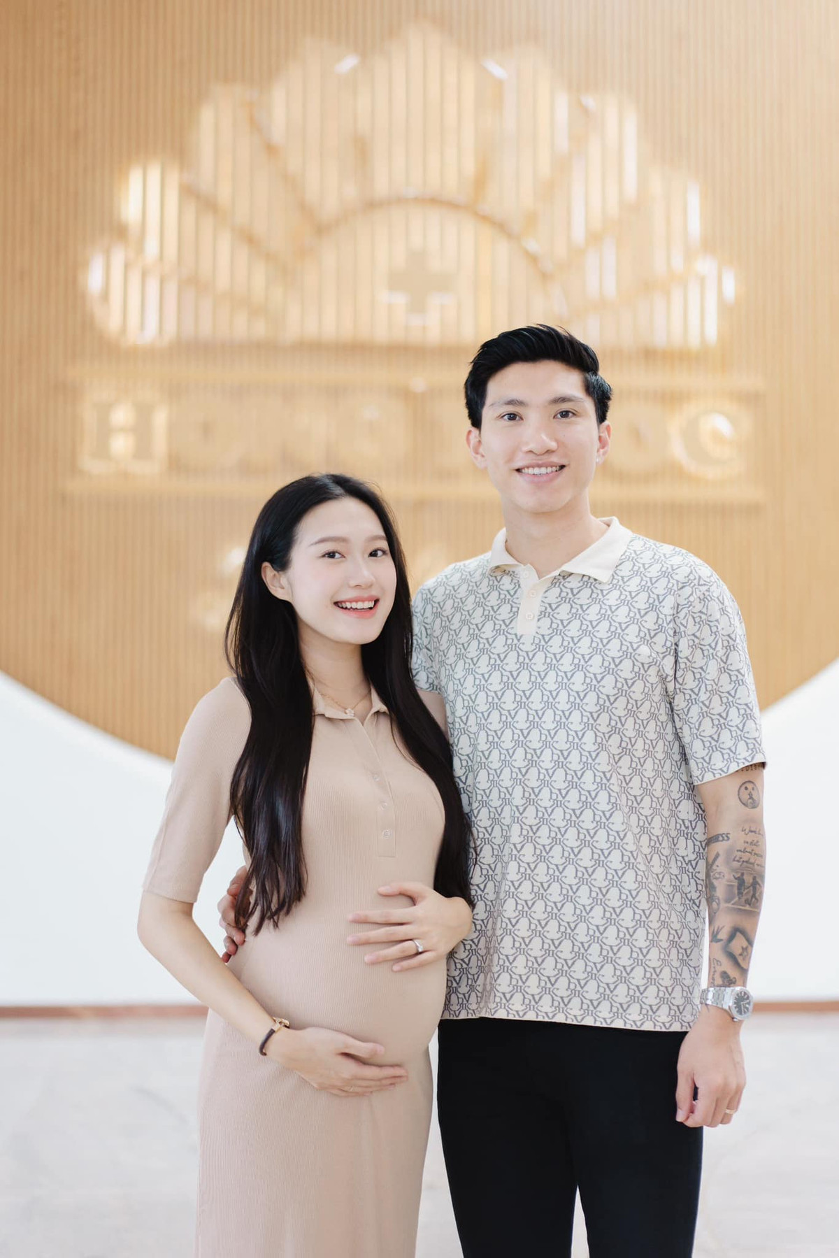 Về phần Doãn Hải My, cô nàng cũng đăng ảnh mâm cỗ đầy tháng của em bé lên story.