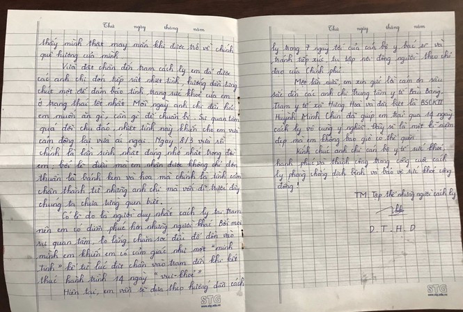 Sau khi những lời cảm ơn, những bức tâm thư trên được đăng tải nhiều dân mạng cũng để lại vô vàn những bình luận tích cực. Đa phần dân tình đều để lại những lời chúc sức khỏe, lời chúc tốt đẹp đến đội ngũ y, bác sĩ, các chiến sĩ đang ngày đêm căng mình chống dịch.