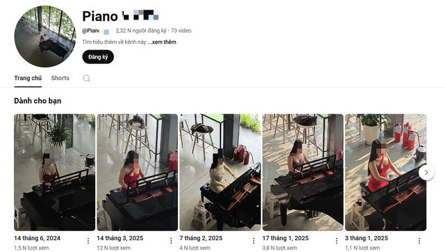 Theo các lời đồn đoán, hot girl này thường biểu diễn ở khuôn viên của một công ty giấu tên.