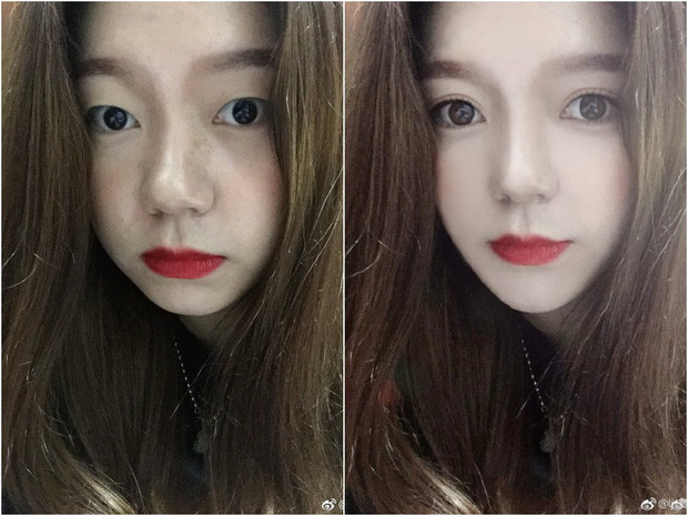 Hẳn là dăm ba thủ thuật đơn giản đã khiến cô nàng xinh lên trông thấy.