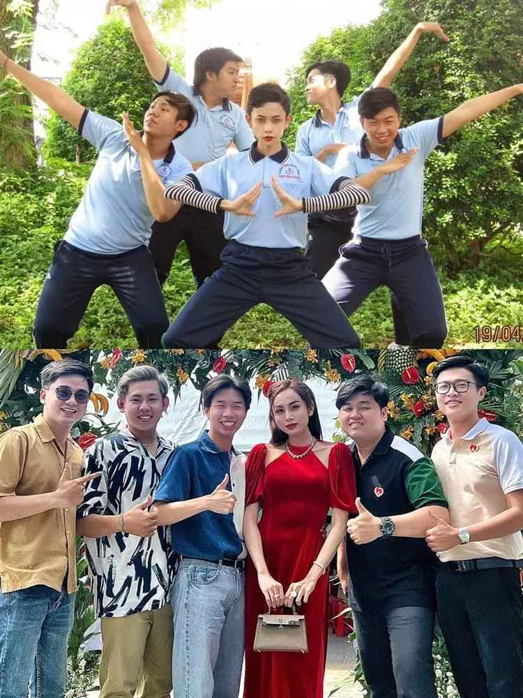 Trên trang cá nhân, hot girl chuyển giới vui vẻ chia sẻ nhiều khoảnh khắc chụp ảnh cùng người quen tại đám cưới