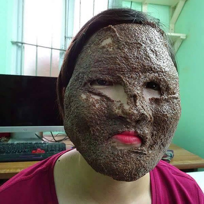 Nhanh chóng, bài viết về vợ đắp mặt nạ thu hút sự chú ý của nhiều người với nhiều bình luận hài hước.