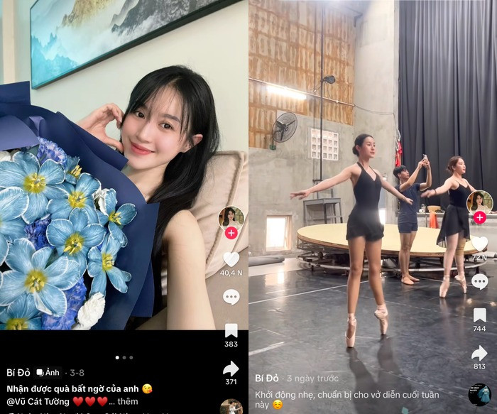 Sau 2 tháng kể từ lễ thành đôi, dù chăm chỉ chia sẻ những hình ảnh đời thường vui vẻ, ngọt ngào bên nhau nhưng bạn đời của Vũ Cát Tường lại bị "soi" có hành động khác lạ.