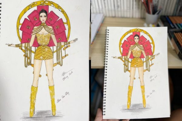 Sau thời gian phát động giới thiệu đến công chúng chủ đề “Việt Nam – Tuyệt tác đường cong” nhằm tìm kiếm thiết kế áo dài dành cho Khánh Vân mang đến đấu trường nhan sắc Hoa hậu Hoàn vũ 2020, cuộc thi đã nhận về hàng trăm bài dự thi.