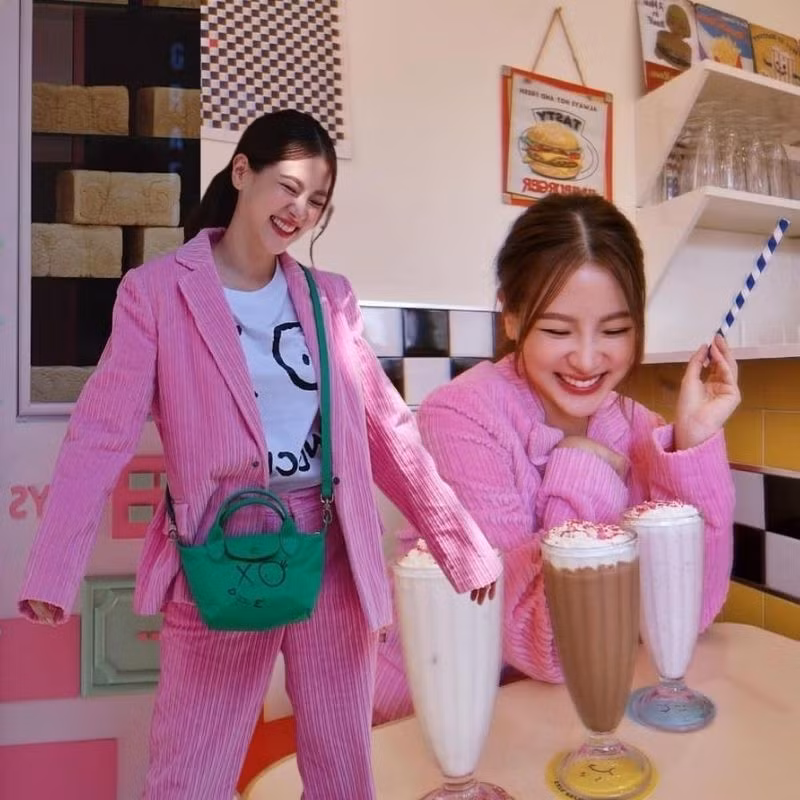 Baifern Pimchanok xac nhan hen ho, hoi anh em tiec hui hui