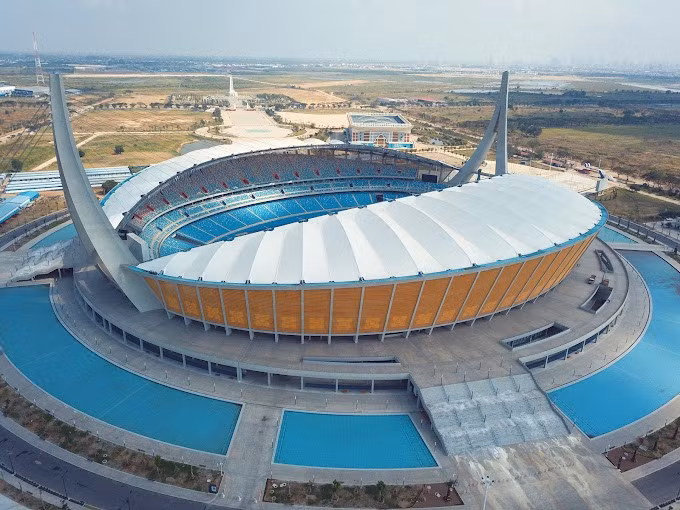 Toan canh SVD Morodok Techo truoc gio khai mac SEA Games 32