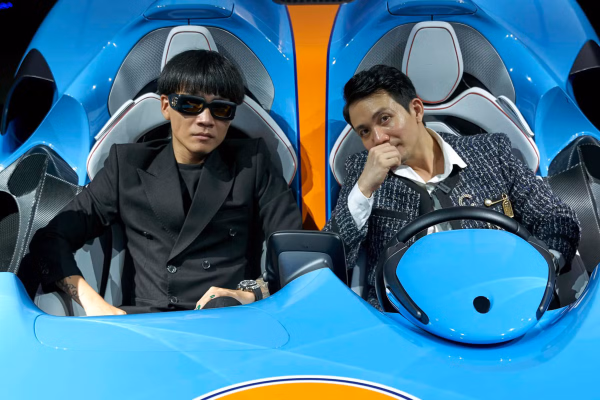 Rapper Wowy - bạn thân Minh Nhựa đến chung vui với vợ chồng anh trong ngày đặc biệt.