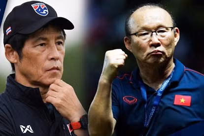 Thêm một vị chiến lược gia nữa từng dẫn đội đá World Cup nữa trở thành bại tướng của HLV Park Hang Seo đó là Nishino Akira (Cựu HLV đội tuyển Nhật Bản và giờ là HLV trưởng đội tuyển Thái Lan).