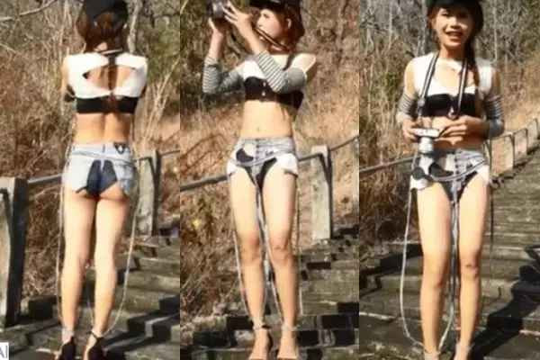 Nhìn trang phục của cô, nhiều người đoán chắc clip được ghi lại vào mùa đông. Nhưng đến nay bất ngờ được chia sẻ và nhận về sự quan tâm lớn.