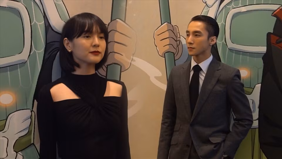 Trước đó, Hải Tú và Sơn Tùng M-TP cùng xuất hiện trong dự án phim Lạc Trôi.