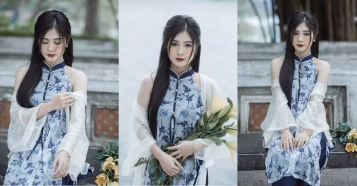 Nữ TikToker xinh đẹp trong bộ ảnh mới.