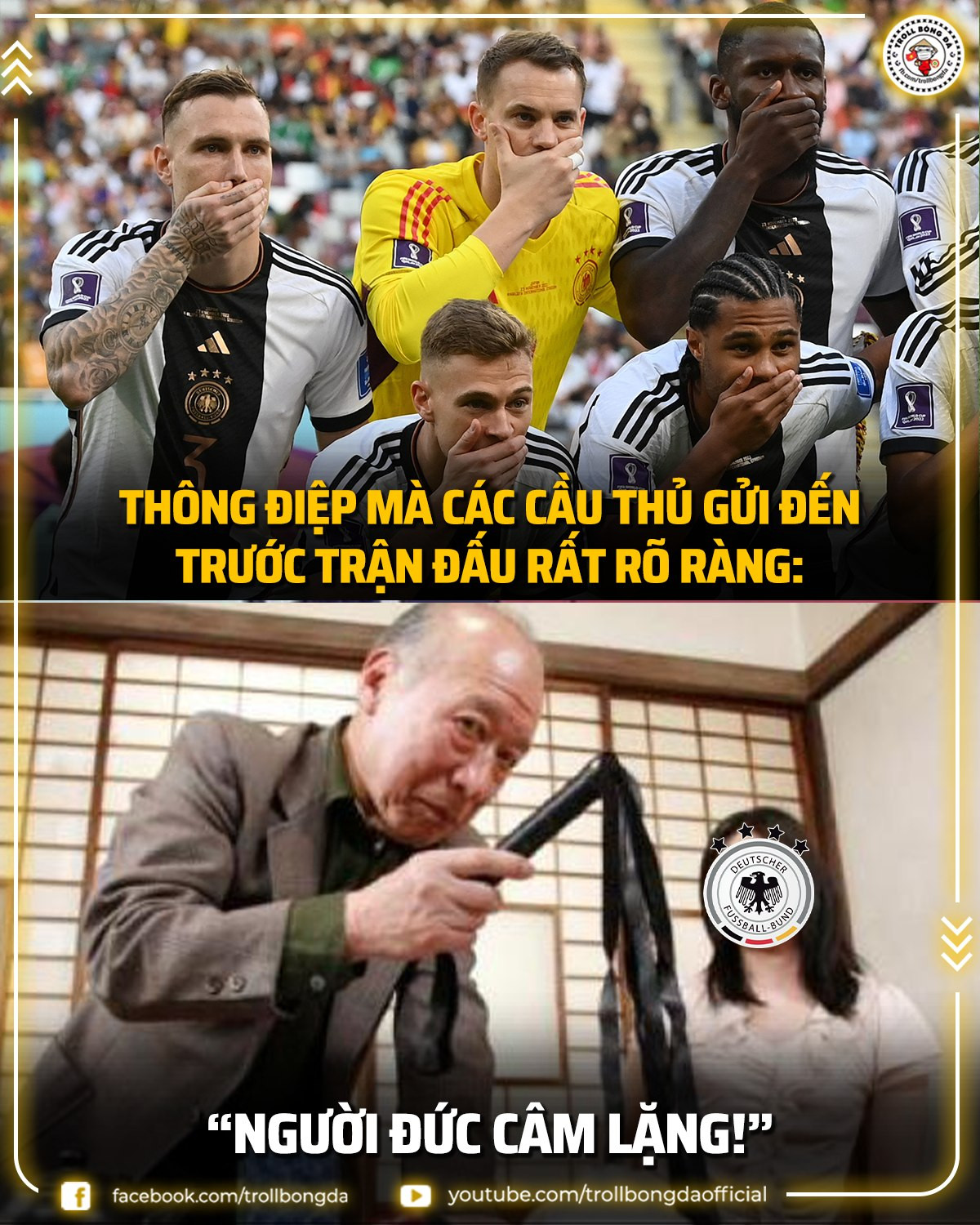 Thông điệp của người Đức và cách hiểu của người Nhật.