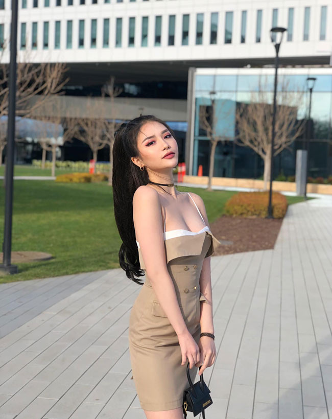 Đến Mỹ, Mai Diz được trải nghiệm nhiều điều thú vị.