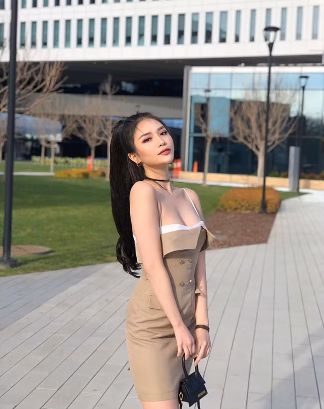 Đến Mỹ, Mai Diz được trải nghiệm nhiều điều thú vị.