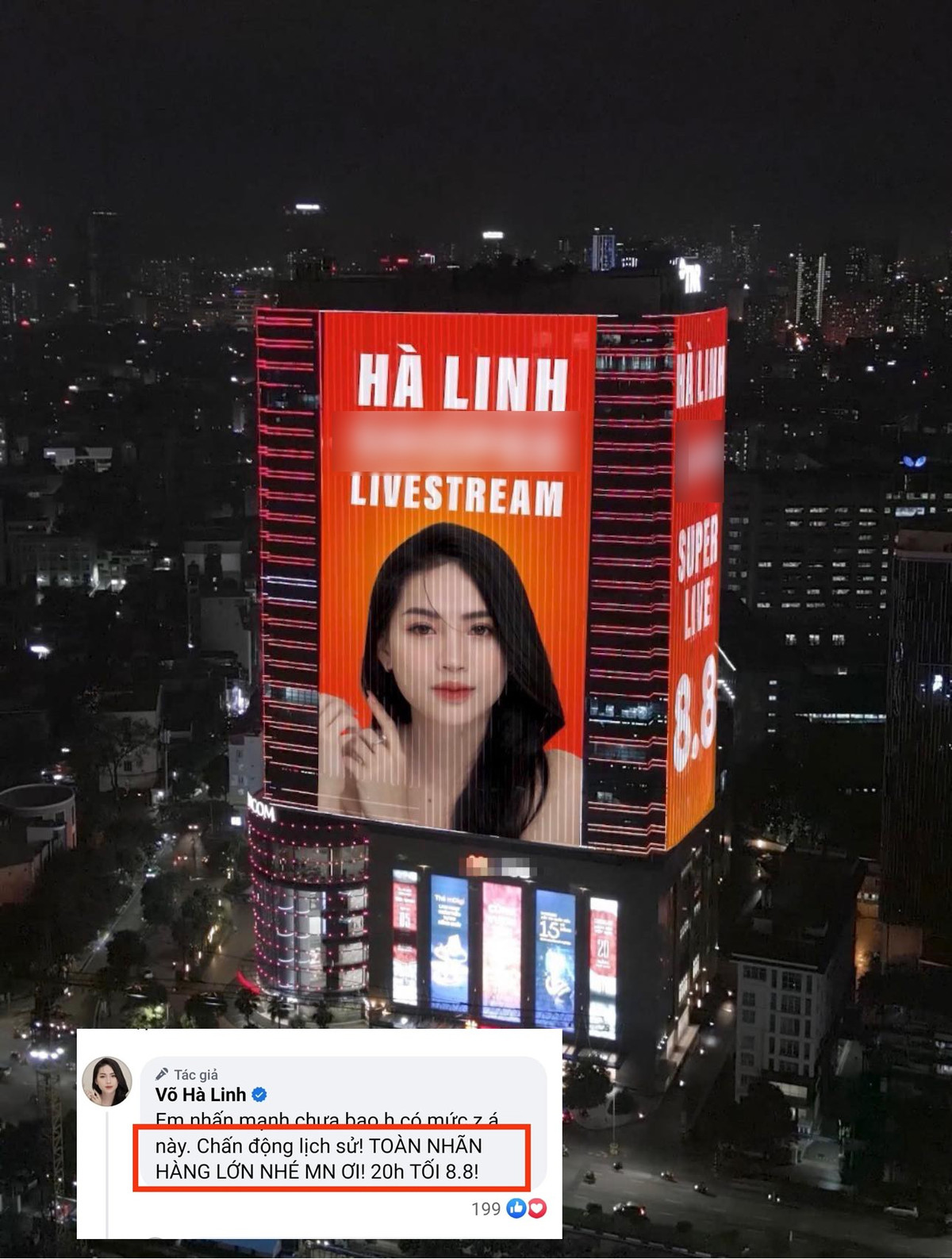 Mới đây, TikToker Võ Hà Linh đã lên sóng livestream của một sàn thương mại điện tử có tiếng. Điều này nhận về sự quan tâm của cộng đồng mạng.