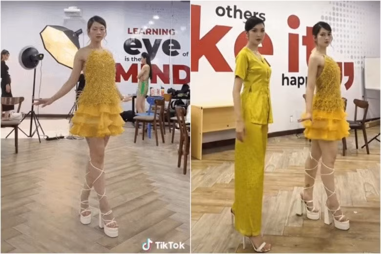 Lê Bống dường như rất thích “dìm” thật lực những xu hướng thời trang giày dép mới. Người khác thì thấy đẹp, riêng cô thì thấy sai sai.