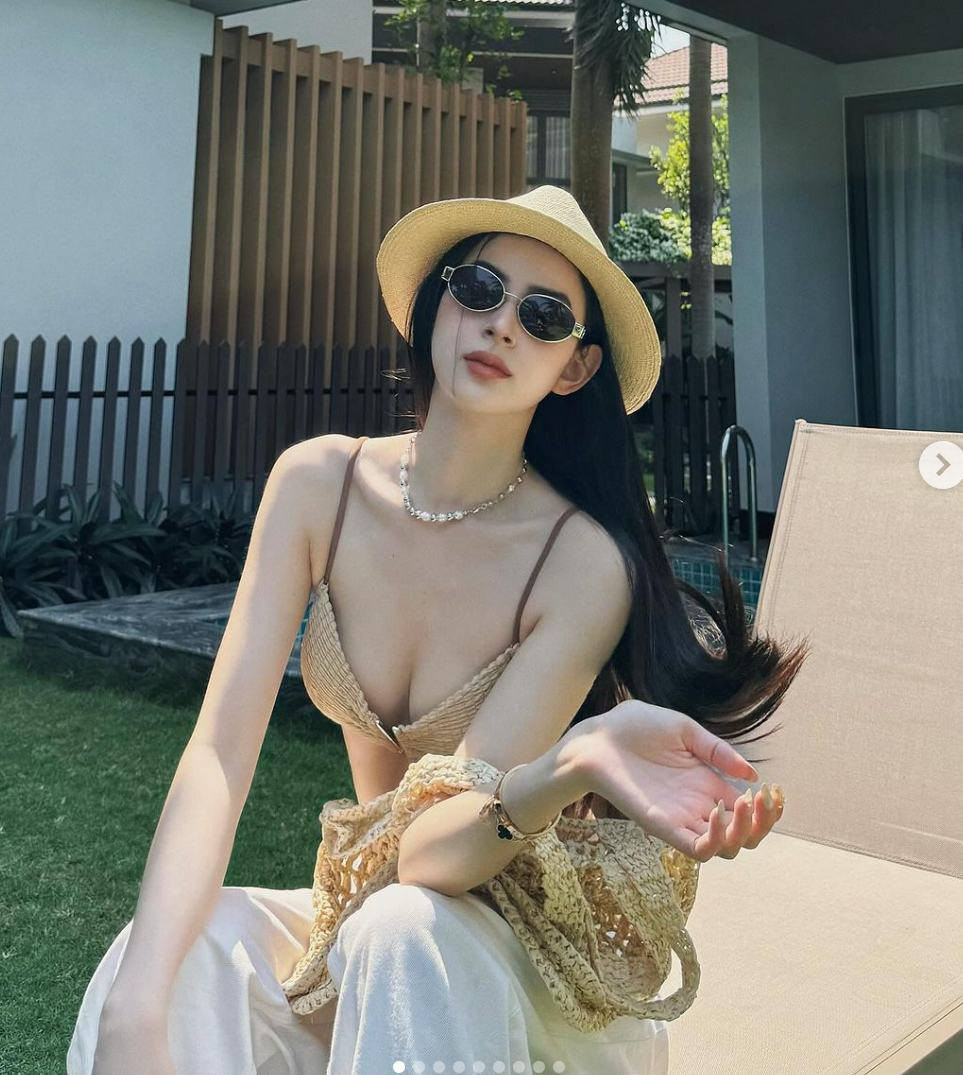 Gái xinh này trở nên nổi bật, thu hút được gần 20 ngàn lượt theo dõi trên trang facebook cá nhân.