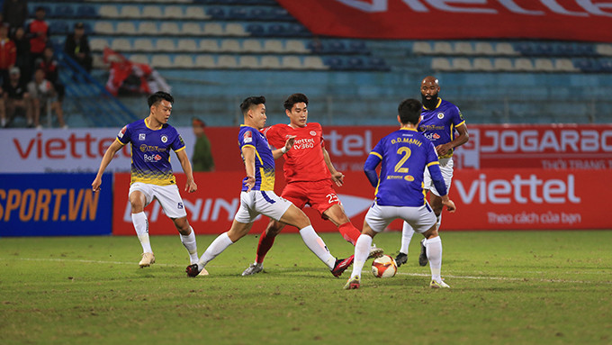 Vong 1 V-League 2023: Viettel va Ha Noi FC cam chan nhau nhat nhoa-Hinh-2
