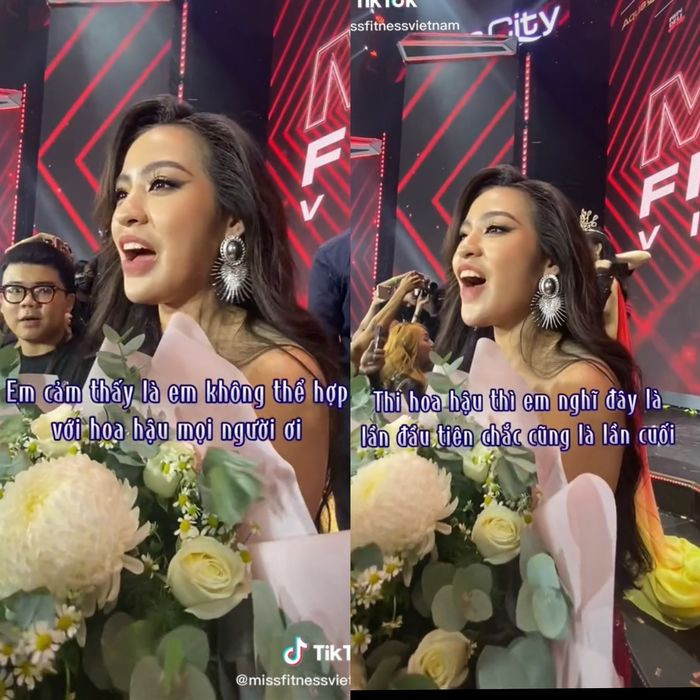 Ngoài ra, khi được hỏi có định tham gia một cuộc thi hoa hậu nào nữa không? Thanh Tâm đã khẳng định: "Thi Hoa hậu thì đây là lần đầu tiên chắc cũng là lần cuối. Em cảm thấy em không thể hợp với hoa hậu mọi người ơi".