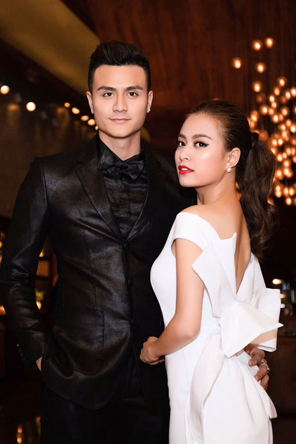 Vĩnh Thụy từng đưa Hoàng Thùy Linh về ra mắt gia đình. Ngược lại, Vĩnh Thụy cũng về chơi Tết ở nhà Hoàng Thùy Linh. Điều này khiến người hâm mộ cho rằng cả hai đã rất nghiêm túc trong chuyện tình cảm và chuẩn bị tiến tới hôn nhân. Tuy nhiên, chuyện tình của cặp đôi không đi đến cái kết đẹp khiến nhiều người tiếc nuối.