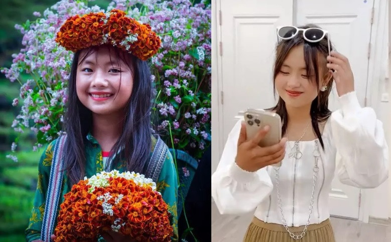Thời gian qua, cô bé Phúng Phính (tên thật là Mua Thị Dua) bất ngờ nổi tiếng khắp các trang mạng xã hội khi xuất hiện trong một đoạn clip của du khách tại Hà Giang. Sau khi được nhiều người biết đến, cô bé bán vòng hoa được tạo cơ hội lên thành phố để làm mẫu ảnh độc quyền.