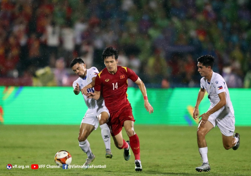 Thang nhe Myanmar, U23 Viet Nam vung ngoi dau bang SEA Games 31-Hinh-18